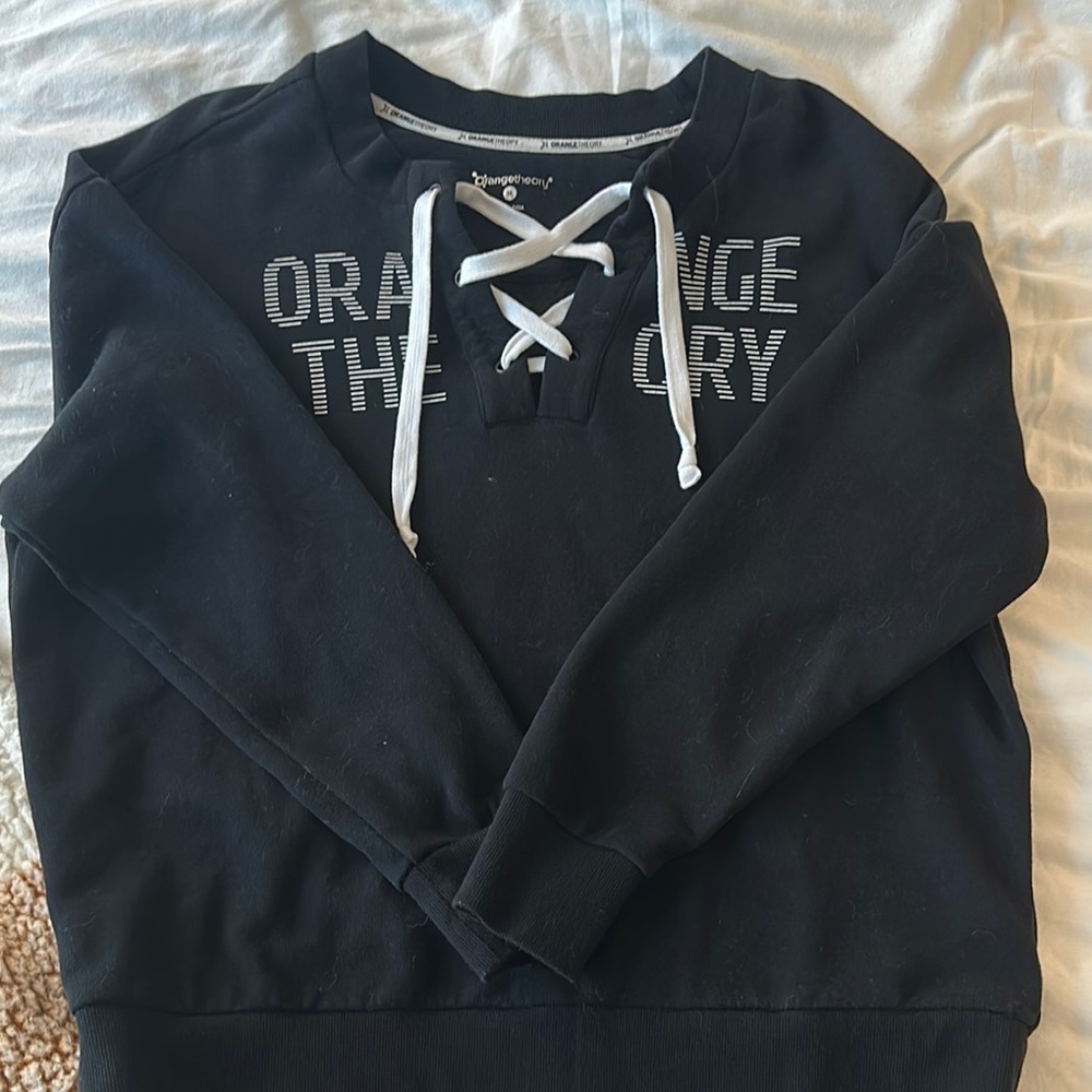 Orangetheory Black Long Sleeve Tee